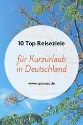 Erholsame Reiseziele Deutschland >>> mit ganz viel Wellnessfaktor