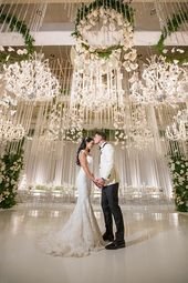 Luxury Southern California All White Wedding | Strictly Weddings