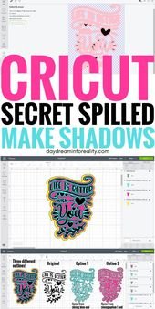 How to Make Outlines/Shadows to use in Cricut Design Space