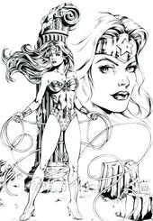 Lovely Question Lady Coloring Pages Ideas