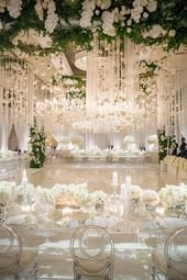 Luxury Southern California All White Wedding | Strictly Weddings