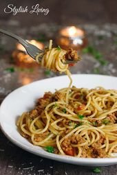 Weltbeste Spaghetti Bolognese | Stylish Living