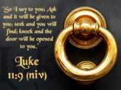 christian verses wallpapers | … 11:9 Seek And Knock Bible Verse HD Wallpaper |…