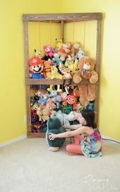20 Brilliant Stuffed Animal Storage Solutions – Behind the Mom Bun