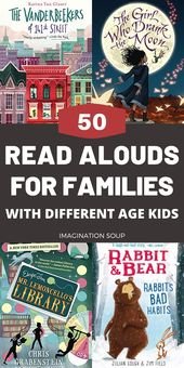 Brilliant Family Read-Aloud Books for Kids of Different Ages