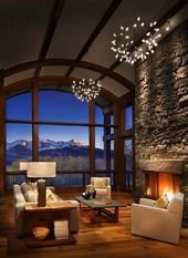 Fabulous mountain cabin in Colorado captures views of Mount Wilson