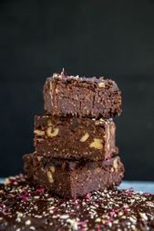 Gesunde Protein Brownies mit Bohnen – vegan, glutenfrei – Mrs Flury
