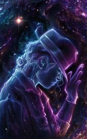 HD wallpaper: Michael Jackson, fan art, celebrity, space art, universe, fantasy …