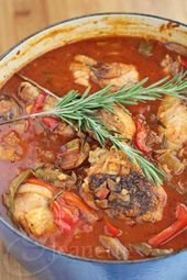 Oven Braised Chicken Cacciatore with Rosemary Recipe – Jeanette’s Healthy Living