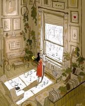 Sweet Serene Illustrations Celebrate the Simple Joyful Moments of Everyday Life