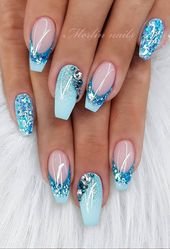 50 Attractive Square Nails