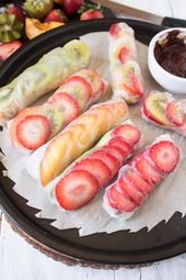 Easy Vegan Breakfast Summer Rolls – Diary of an ExSloth