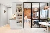 Small Scandinavian Apartment With Open and Airy Design | Decoholic