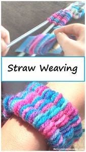 Soda Straw Weaving Tutorial