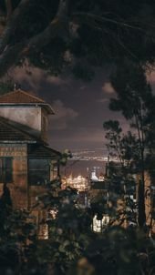 Wallpapers midnight, atmosphere, architecture, night, farmhouse