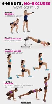 Fire Up Your Metabolism with These 4-Minute Workouts