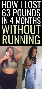 How I lost 63 pounds in 4 months without running