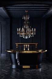 Luxury Brass Bateau Baths