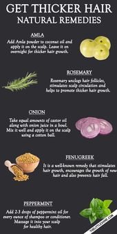 BEST NATURAL REMEDIES FOR THICKER HAIR
