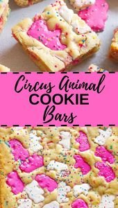 Circus Animal Blondies – Kathryn’s Kitchen