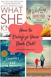 How To Find Amazing Books That Will Energize Your Book Club.