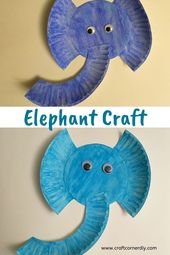 Cute and Easy Elephant Craft