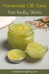 Homemade CBD Salve