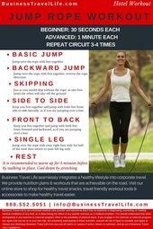 Hotel Workout: Jump Rope – Business Travel Life