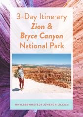 3-Day Zion National Park Itinerary – Brown Eyed Flower Child