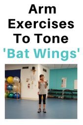 Tone Bat Wings Below Arms