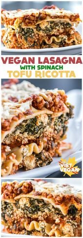 Vegan Lasagna with Spinach Tofu Ricotta – The Viet Vegan