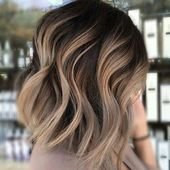 Gorgeous Brown Hairstyles with Blonde Highlights