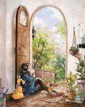 Happiness In Living Alone Revealed In 65 Illustrations By Korean Artist