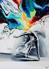 I Portray The Feeling Of Ballet Dance In My Paintings To Show How Important Passion Is
