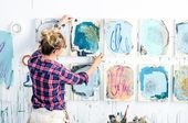 Modern Abstract Paintings by Heather Day