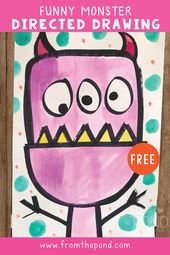 Monster Directed Drawing
