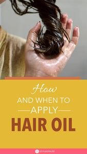 How To Apply Oil On Hair: A Step-By-Step Guide