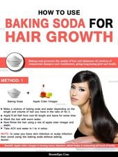 How to Make Hair Grow Fast With Baking Soda
