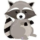 36″ Woodland Animal Raccoon Balloon