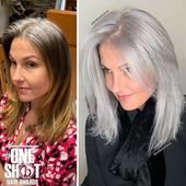 This hairdresser is helping people to embrace their grays – here are his 12 best transformations