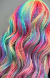 15 Cool Rainbow Hair Color Ideas For Festival Goers