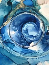Alcohol Ink Rings