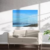 Beach Hair Art on Acrylic By Robin Delean – 24in x 36in