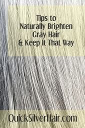 Do’s and Don’ts for Brightening Your Gray Hair