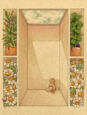 Imagined, Homebound Characters by Felicia Chiao Illustrate the Struggles of Mental Health