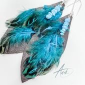 Sleeping Beauty Turquoise Earrings