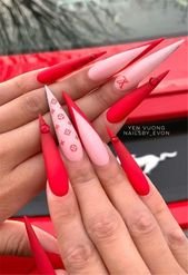 25 Stylish And Gorgeous Red Nail Designs You Must Love | Women Fashion Lifestyle Blog Shinecoco.com