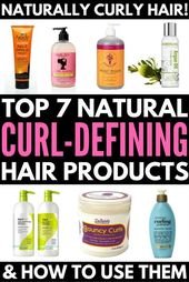 7 Natural Hair Care Products for Curly Hair and How to Use Them