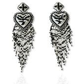 CrystalDust Luxury Special Edition Zebra Hearts