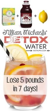 Jillian Michaels’ Weight Loss Detox Water